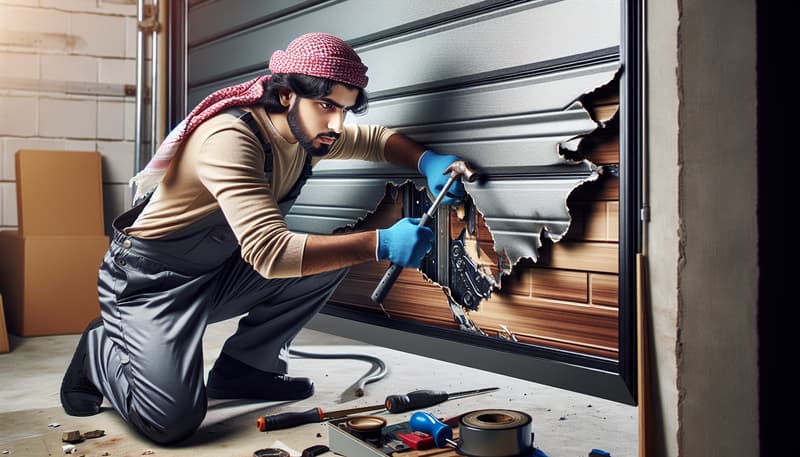 Garage Door Panel Replacement in New Salem